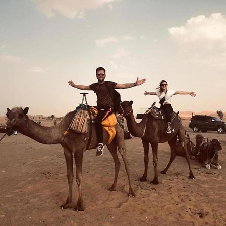 Camel Trekking Desert Camp Мерзуга Экстерьер фото