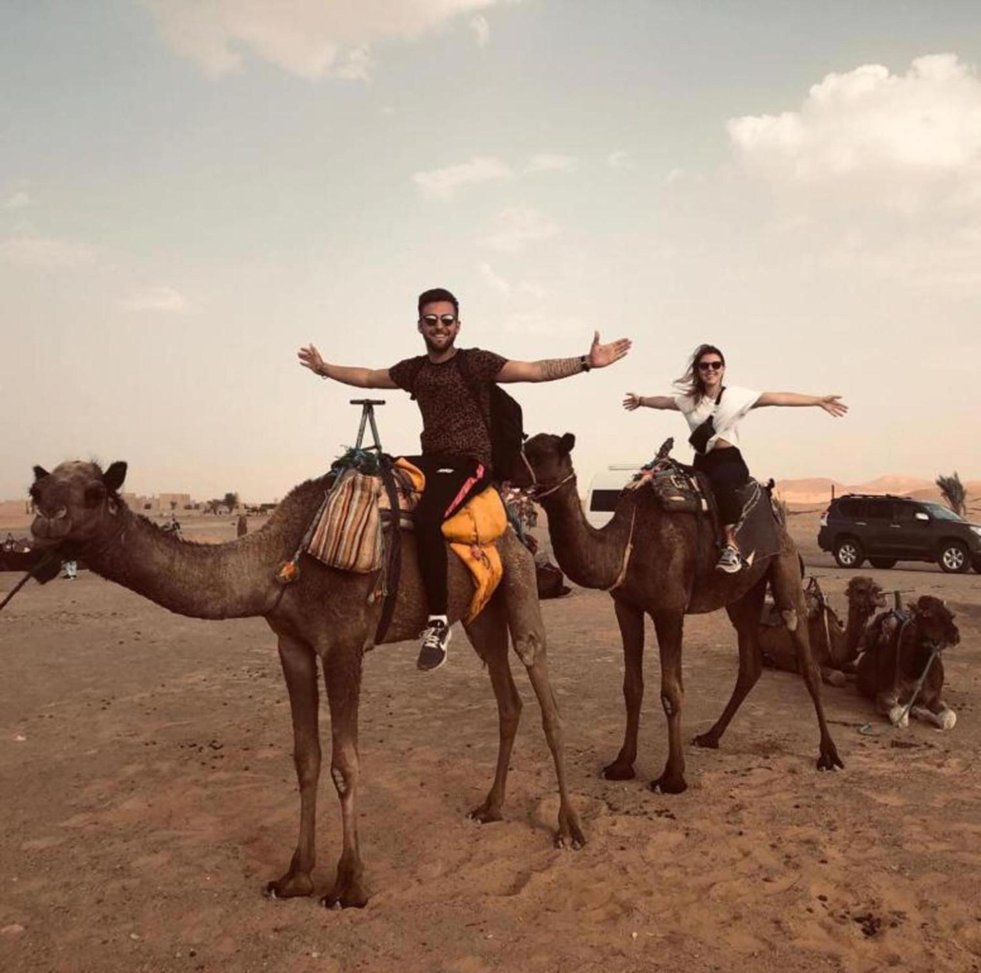 Camel Trekking Desert Camp Мерзуга Экстерьер фото