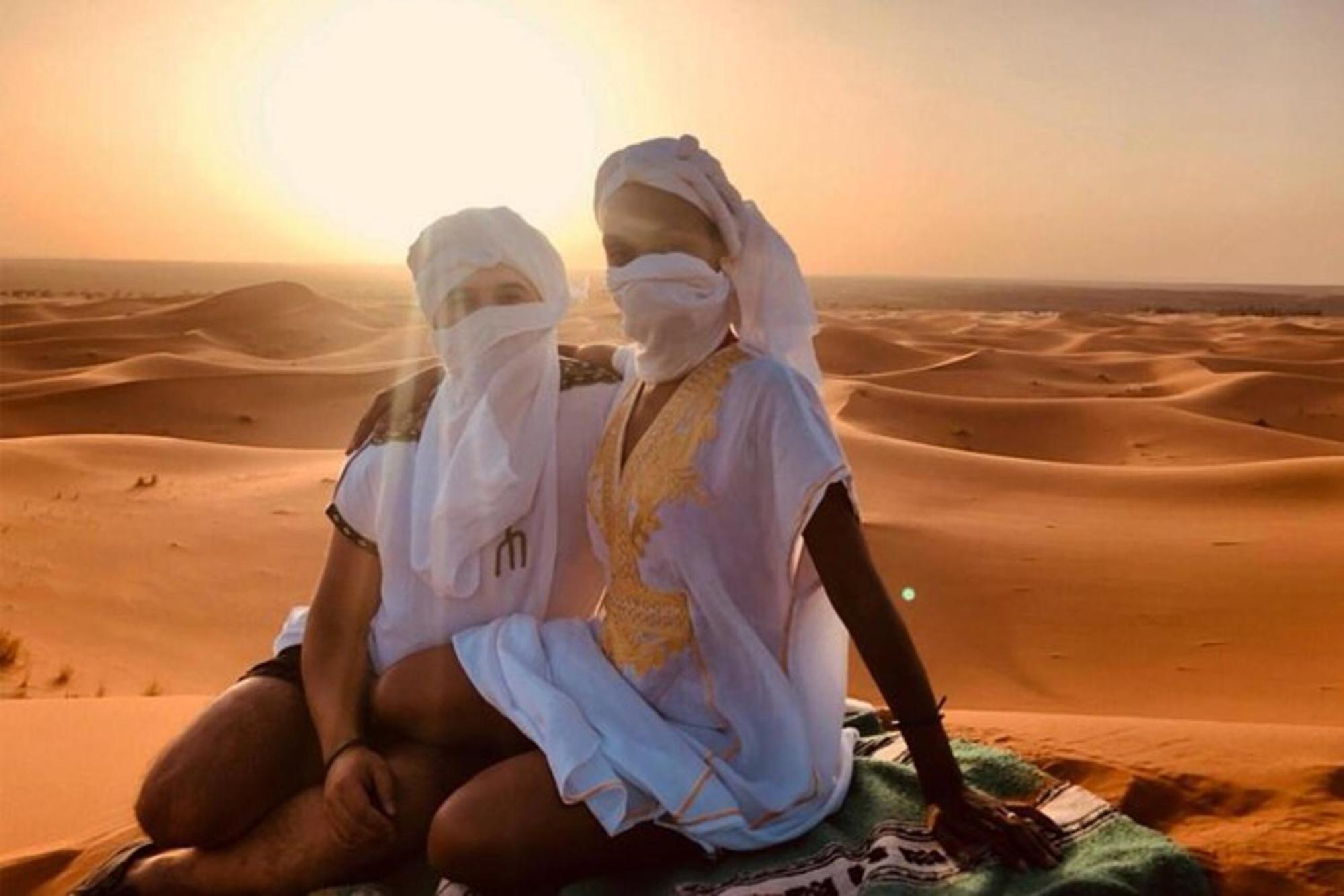 Camel Trekking Desert Camp Мерзуга Экстерьер фото