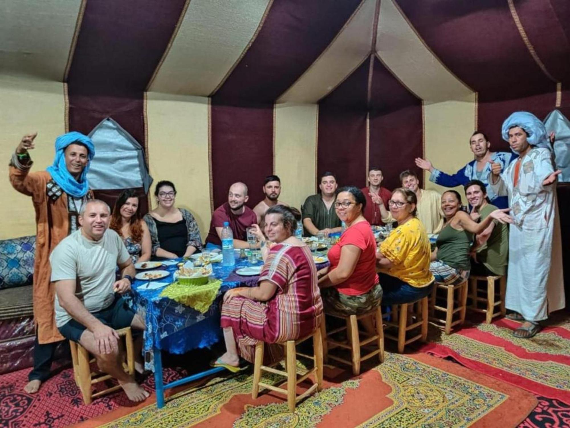 Camel Trekking Desert Camp Мерзуга Экстерьер фото